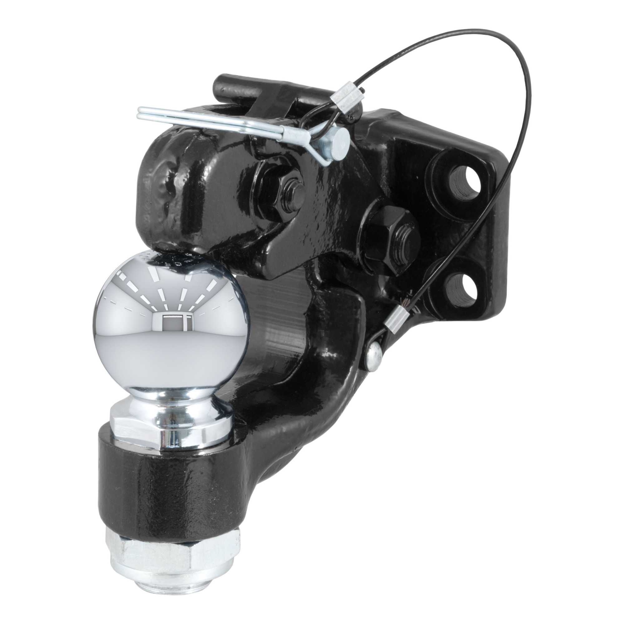 Curt Manufacturing Ball & Pintle Hitch, 2-5/16in. Forged Steel, 16,000lb. Capacity Model# 48200
